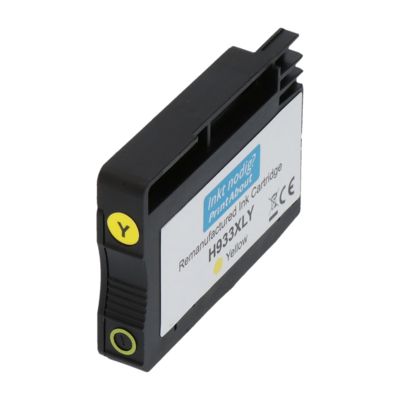 Cartouche compatible HP 933XL (CN056AE) - Jaune - Grande capacité