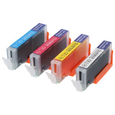 Cartouche compatible Canon CLI-551 C/M/Y/BK XL - 4 couleurs - Grande capacité - Multipack
