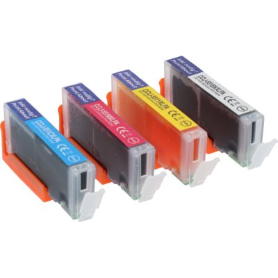 Cartouche compatible Canon CLI-551 C/M/Y/BK XL - 4 couleurs - Grande capacité - Multipack