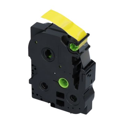 Ruban compatible Brother TZe-641 - (18 mm) - Noir sur jaune