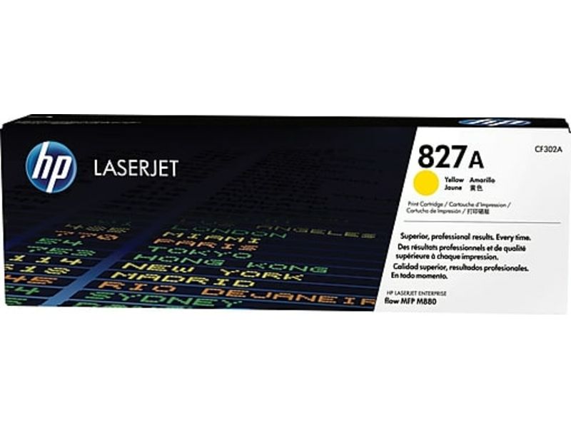 HP 827A (CF302A) Toner Geel