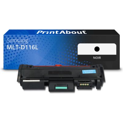 Toner compatible Samsung MLT-D116L (SU828A) - Noir - Grande capacité