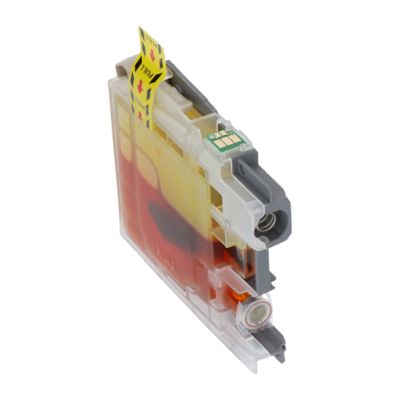 Cartouche compatible Brother LC-123Y - Jaune