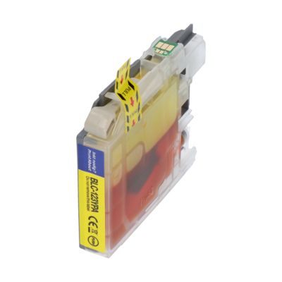Cartouche compatible Brother LC-123Y - Jaune