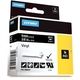 Dymo 1805437 - (9 mm) - Blanc sur noir - Ruban