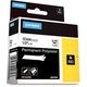 Dymo 622289 - (12 mm) - Noir sur transparent - Ruban
