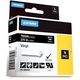 Dymo 1805436 - (19 mm) - Blanc sur noir - Ruban