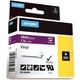 Dymo 1805428 - (24 mm x 24 mm) - Noir sur violet - Ruban