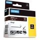 Dymo 1805424 Ruban d'étiquetage blanc sur brun (24 mm)