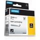Dymo 1734821 (S0773860) - (24 mm x 24 mm) - Noir sur blanc - Ruban