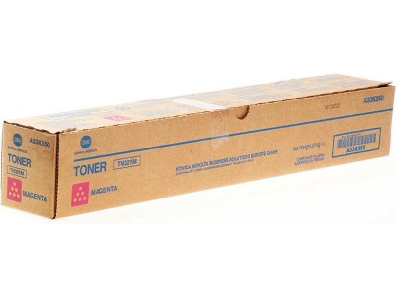 Konica Minolta TN321M - Magenta - originale - cartouche de toner - pour bizhub C224, C284, C364