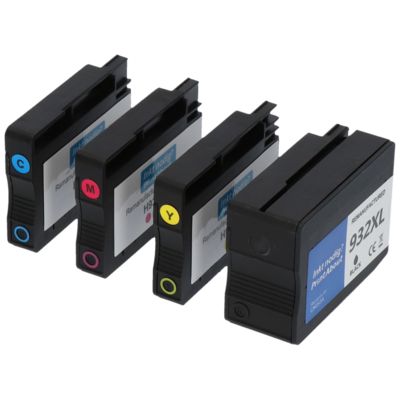 Cartouche compatible HP 932XL / 933XL (C2P42AE) - 4 couleurs - Grande capacité - Multipack