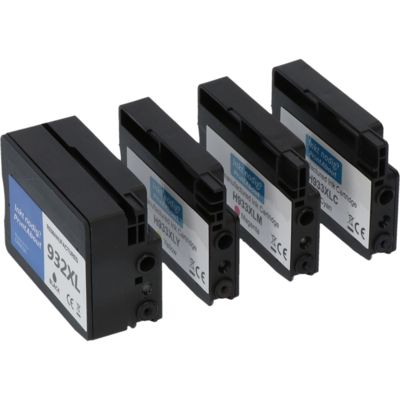 Cartouche compatible HP 932XL / 933XL (C2P42AE) - 4 couleurs - Grande capacité - Multipack