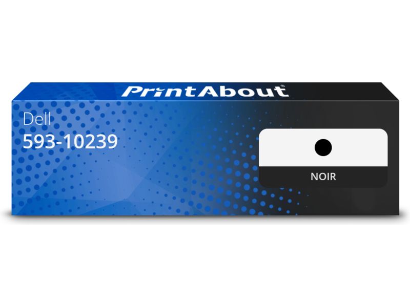Toner compatible Dell 593-10239 (RP380) - Noir
