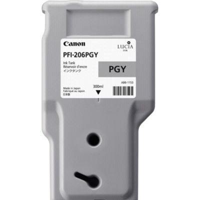 Canon PFI-206PGY - Gris photo - Cartouche d'encre