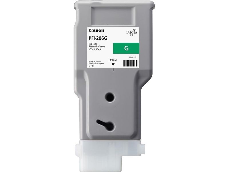 Canon PFI-206G Inktcartridge Groen