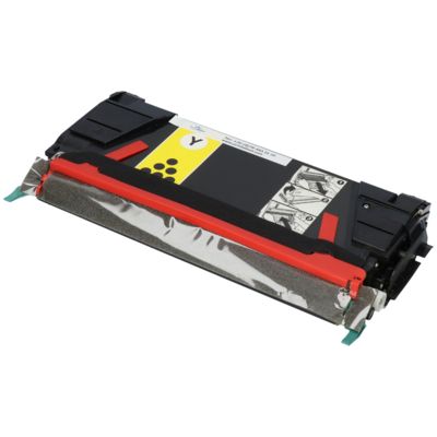 Toner compatible Lexmark C736H2YG - Jaune - Grande capacité
