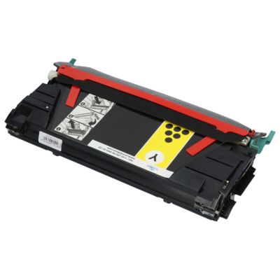 Toner compatible Lexmark C736H2YG - Jaune - Grande capacité