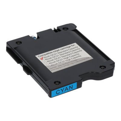 Cartouche compatible Ricoh GC-21C (405533) - Cyan