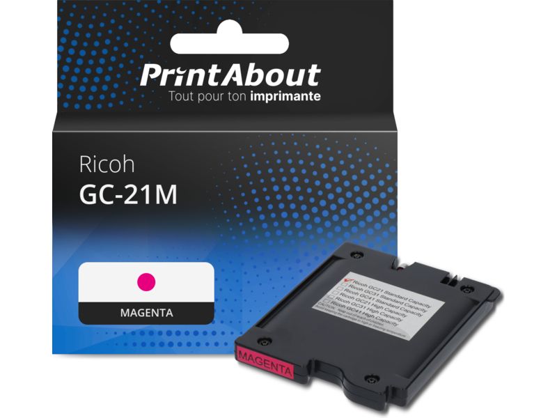 Cartouche compatible Ricoh GC-21M (405534) - Magenta