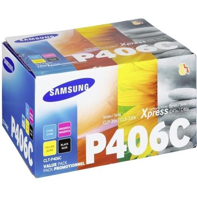 Samsung CLT-P406C/ELS (SU375A) - 4 couleurs - Toner - Multipack