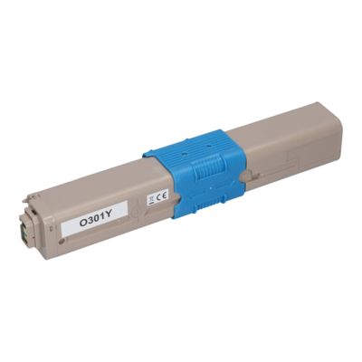Toner compatible OKI 44973533 - Jaune