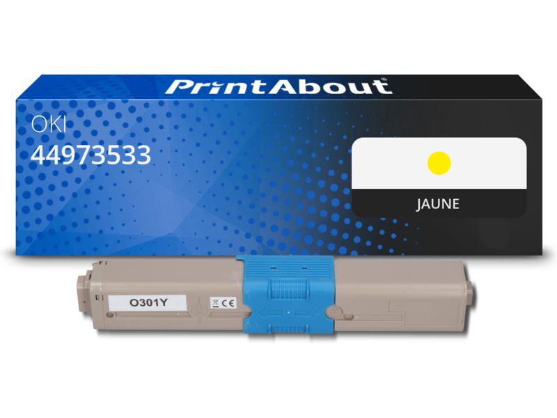 Toner compatible OKI 44973533 - Jaune