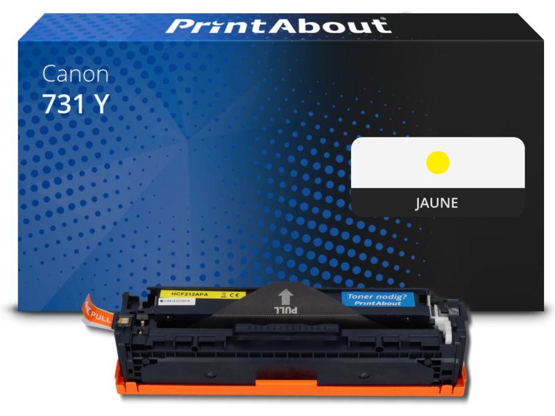 Toner compatible Canon 731 Y - Jaune