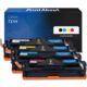 Toner compatible Canon 731H  - 4 couleurs - Grande capacité - Multipack