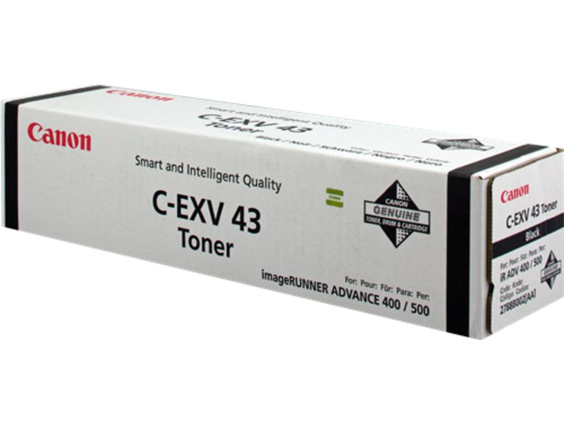 Canon C-EXV 43 - Noir - originale - cartouche de toner - pour imageRUNNER ADVANCE 400i, 500i