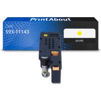 Toner compatible Dell 593-11143 (WM2JC) - Jaune