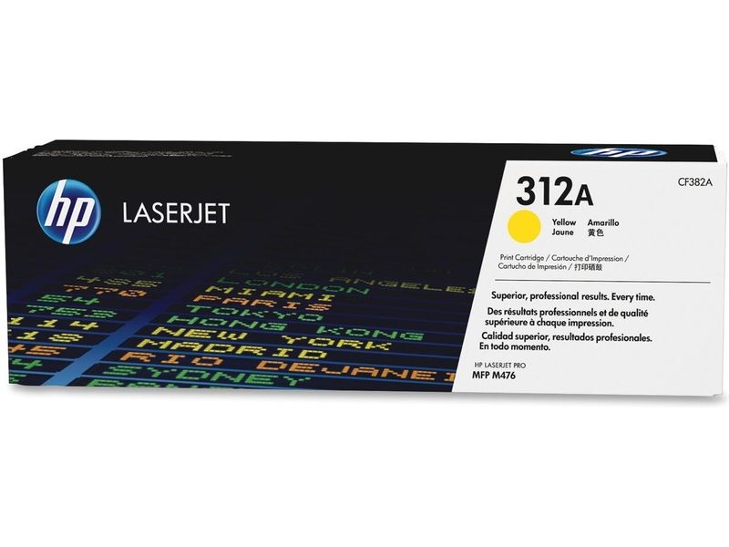 HP 312A (CF382A) Toner Geel