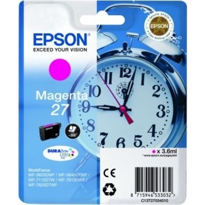 Epson 27 (C13T27034012) - Magenta - Cartouche d'encre