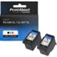 Cartouche compatible Canon PG-540 XL / CL-541 XL - Noir + 3 couleurs - Grande capacité - Multipack