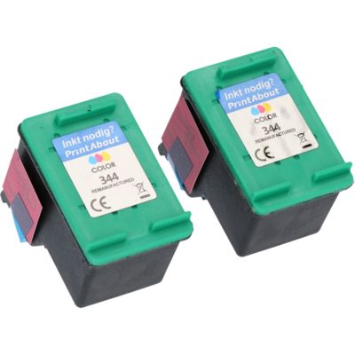 Cartouche compatible HP 344 (C9363EE) - 3-couleurs - Multipack