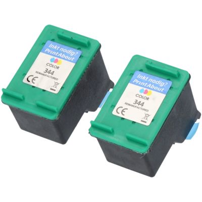 Cartouche compatible HP 344 (C9363EE) - 3-couleurs - Multipack
