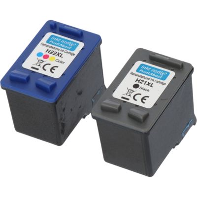 Cartouche compatible HP 21 (SD367AE) - Noir + 3 couleurs - Multipack