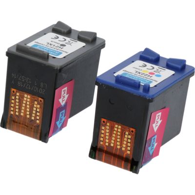 Cartouche compatible HP 21 (SD367AE) - Noir + 3 couleurs - Multipack