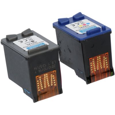 Cartouche compatible HP 21 (SD367AE) - Noir + 3 couleurs - Multipack