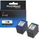 Cartouche compatible HP 21 (SD367AE) - Noir + 3 couleurs - Multipack
