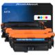 Toner compatible HP 647A (CE260A) - 4 couleurs - Multipack