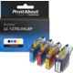 Cartouche compatible Brother LC-127XLVALBP - 4 couleurs - Grande capacité - Multipack
