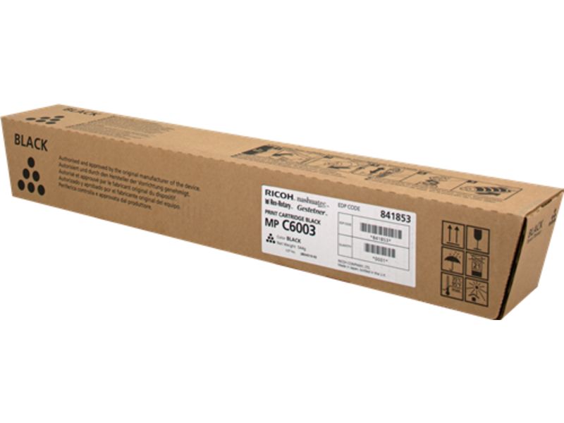 Ricoh 841853 (MP C6003) Toner Zwart