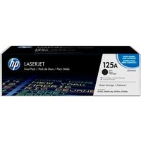 HP 125A (CB540AD) Toner Noir 2x - Multipack