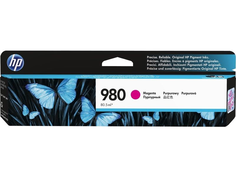 HP 980 (D8J08A) Inktcartridge Magenta