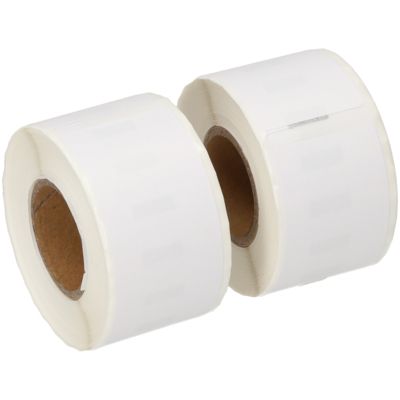 Étiquette compatible Dymo 99010 - (28 mm x 89 mm) 2 rouleaux - Noir sur blanc