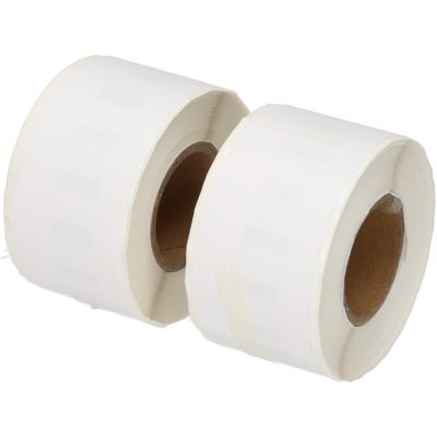 Étiquette compatible Dymo 99010 - (28 mm x 89 mm) 2 rouleaux - Noir sur blanc
