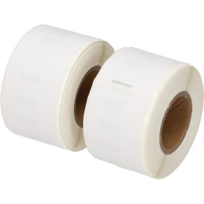 Étiquette compatible Dymo 99010 - (28 mm x 89 mm) 2 rouleaux - Noir sur blanc