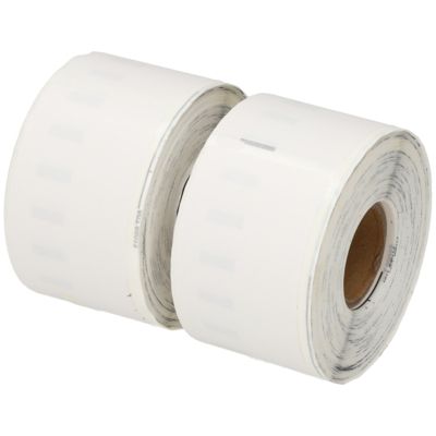 Étiquette compatible Dymo 99012 - (36 mm x 89 mm) 2 rouleaux - Noir sur blanc