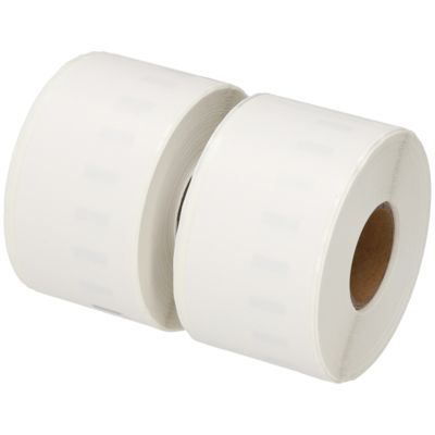 Étiquette compatible Dymo 99012 - (36 mm x 89 mm) 2 rouleaux - Noir sur blanc